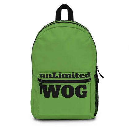 UnLimited IWOG Backpack - Trendy Green School Bag