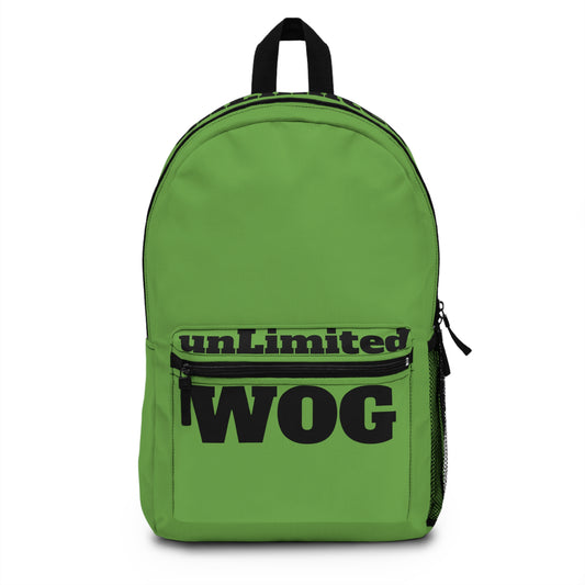 UnLimited IWOG Backpack - Trendy Green School Bag