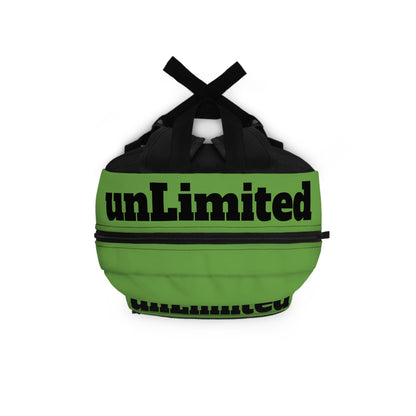 UnLimited IWOG Backpack - Trendy Green School Bag
